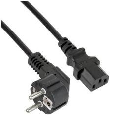 Nilox 1,8 M C13-Cavo (2 M, Male Connector/Female Connector, Cee7/4. C13 Accoppiatore, 250 V, Nero)