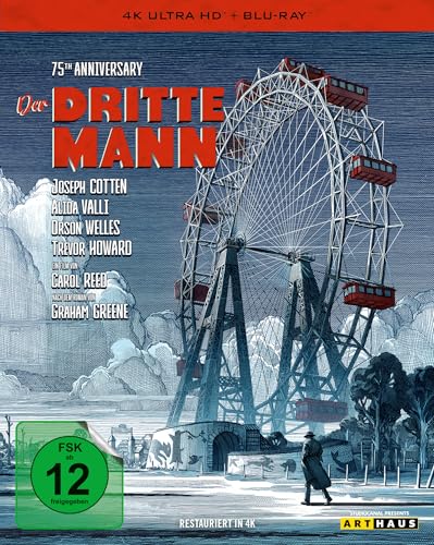 Der Dritte Mann - 75Th Anniversary Edition (4K-Uhd + Blu-Ray)