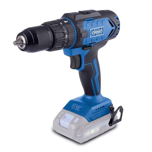 Trapano Avvitatore A Percussione - Scheppach - 20V Ixes - Coppia 45 Nm - Mandrino Da 13 Mm - Senza Batteria N� Caricabatterie - C-Cd45-X