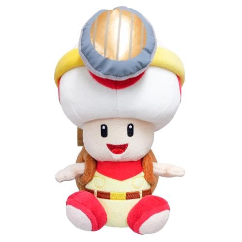 Together Plus Togetherplus Peluche Capitano Toad 18 Cm