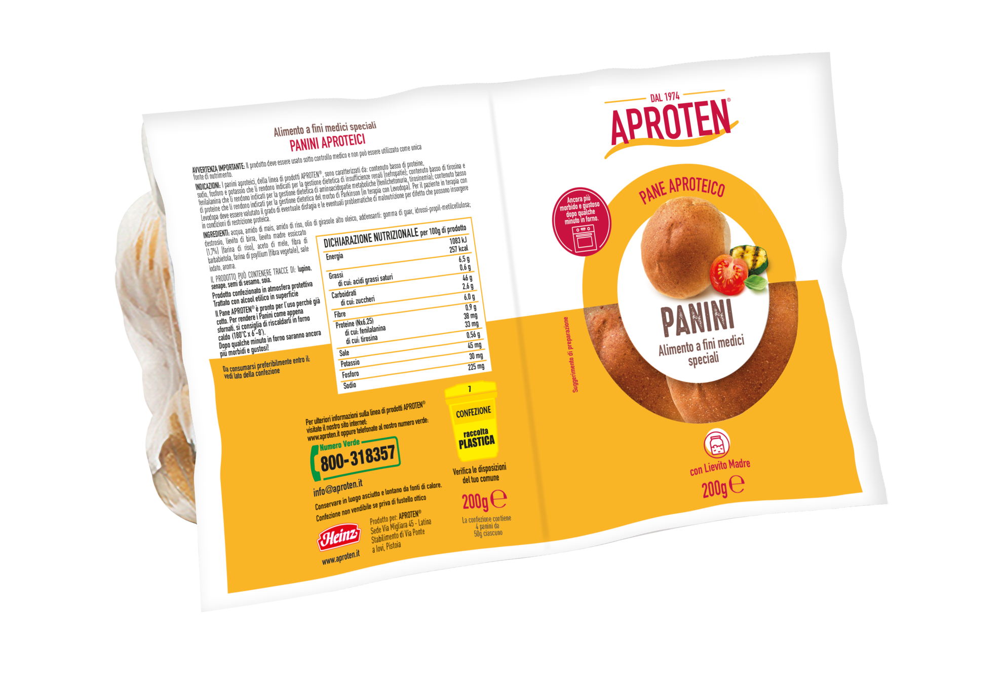 Aproten Panini 4X50 G