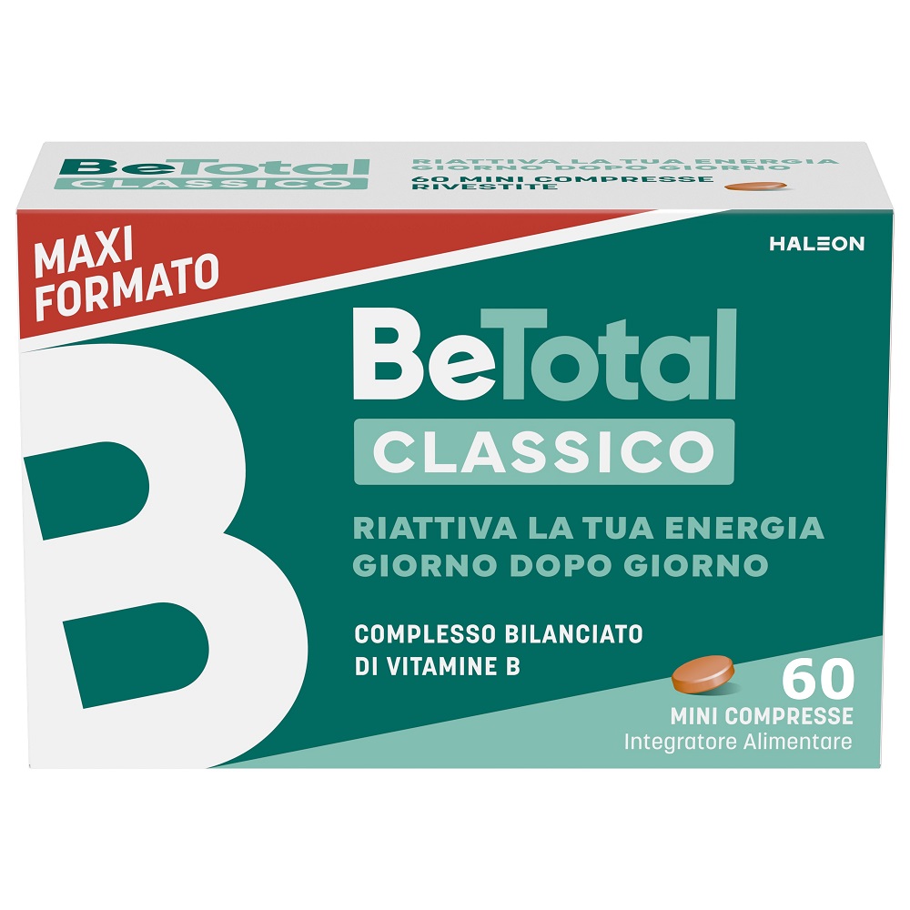 Be-Total Integratore Alimentare Complesso Bilanciato Di Vitamine B 60 Compresse