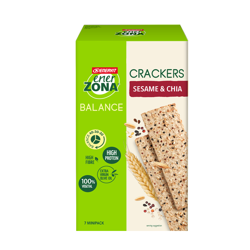 Enerzona Crackers Sesamo & Chia 175 G