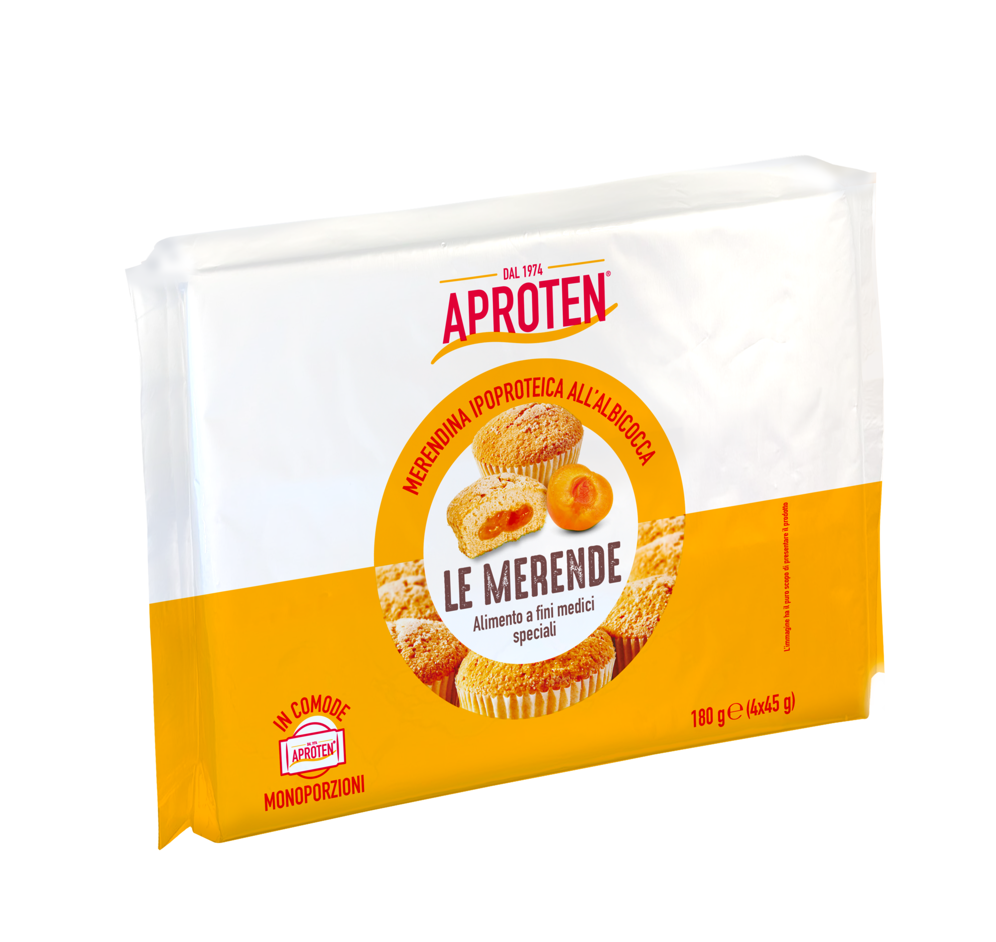 Aproten Merendina All'Albicocca Ipoproteica 180 G