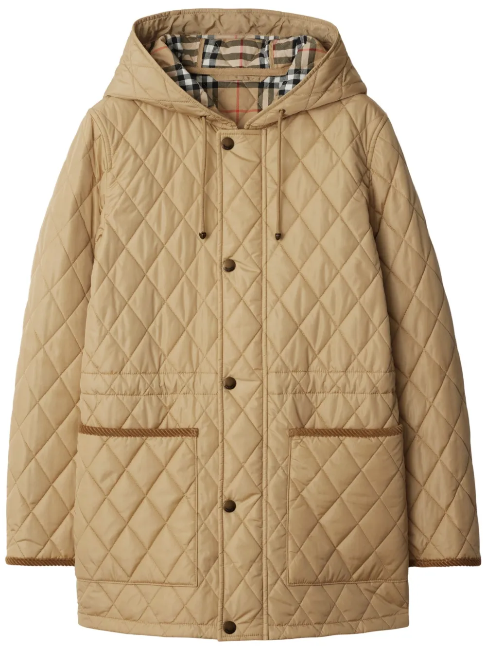Burberry Devon quilted parka - Toni neutri