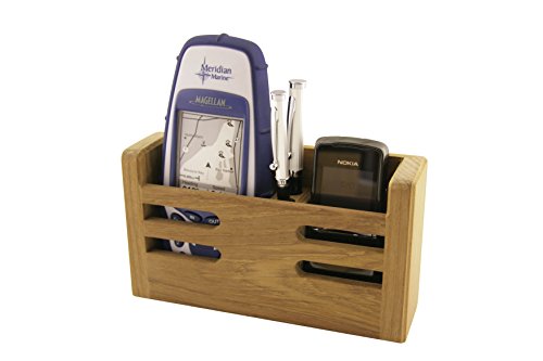Arc Marine Unisex Teak Mobile/Porta Cellulare Per Montaggio A Parete, Marrone, Small