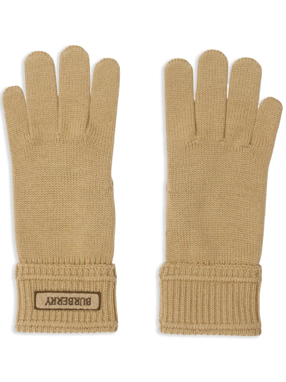 Burberry wool gloves - Marrone