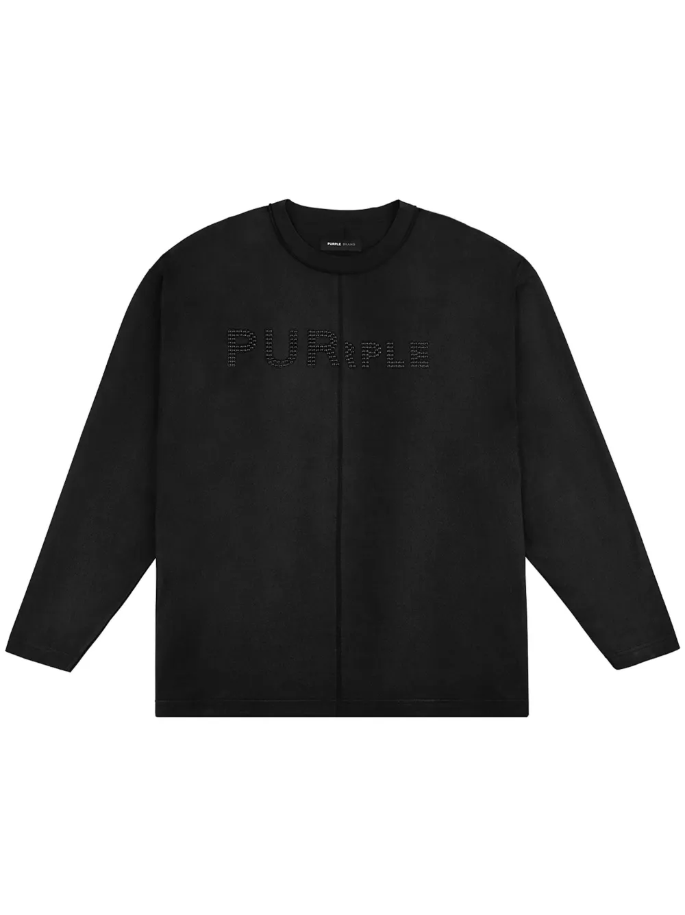 Purple Brand Wordmark T-shirt - Nero