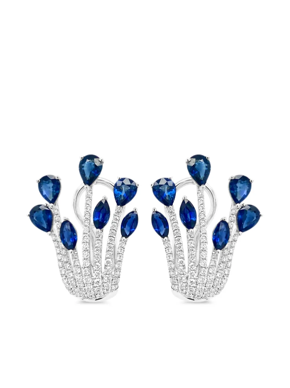 HYT Jewelry 18kt white gold diamond earrings - Argento