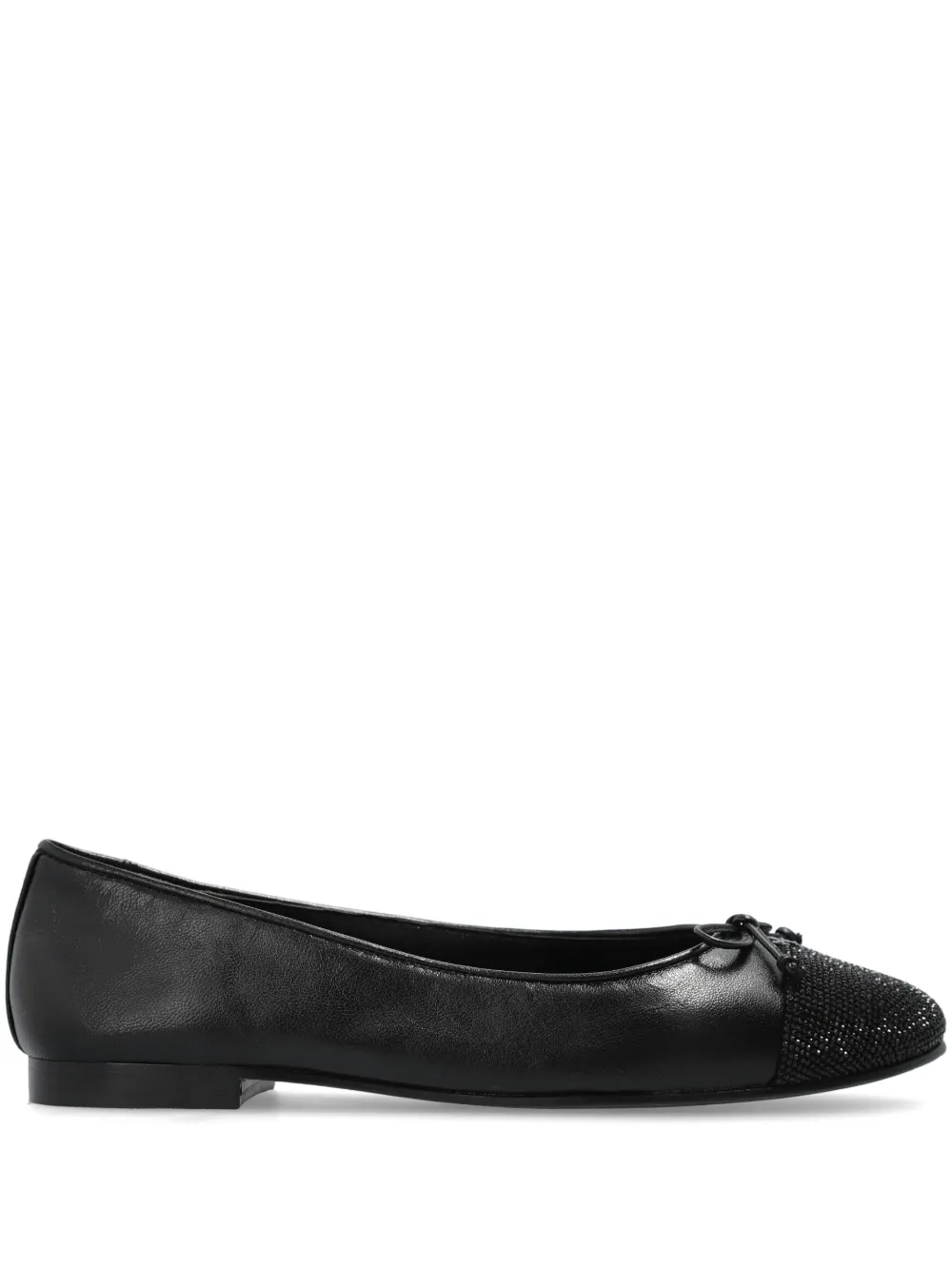 Tory Burch leather ballet flats - Nero