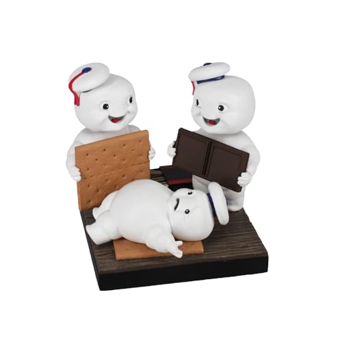 Royal Bobbles Ghostbusters Afterlife Mini-Pufts Smores Bobblehead, Figura Realistica In Poliresina, Numero Di Serie Unico, Dettagli Squisiti
