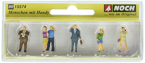 Noch 15574 Menschen Mit Handy 6 Stück Ohne Bank [Giocattolo]