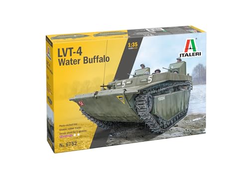 Italeri 6752 1:35 Lvt-4 - Kit Per Modellismo, Modellismo A Pavimento, Fai Da Te, Hobby, Incollaggio, Kit Di Costruzione In Plastica, Fedele Ai Dettagl