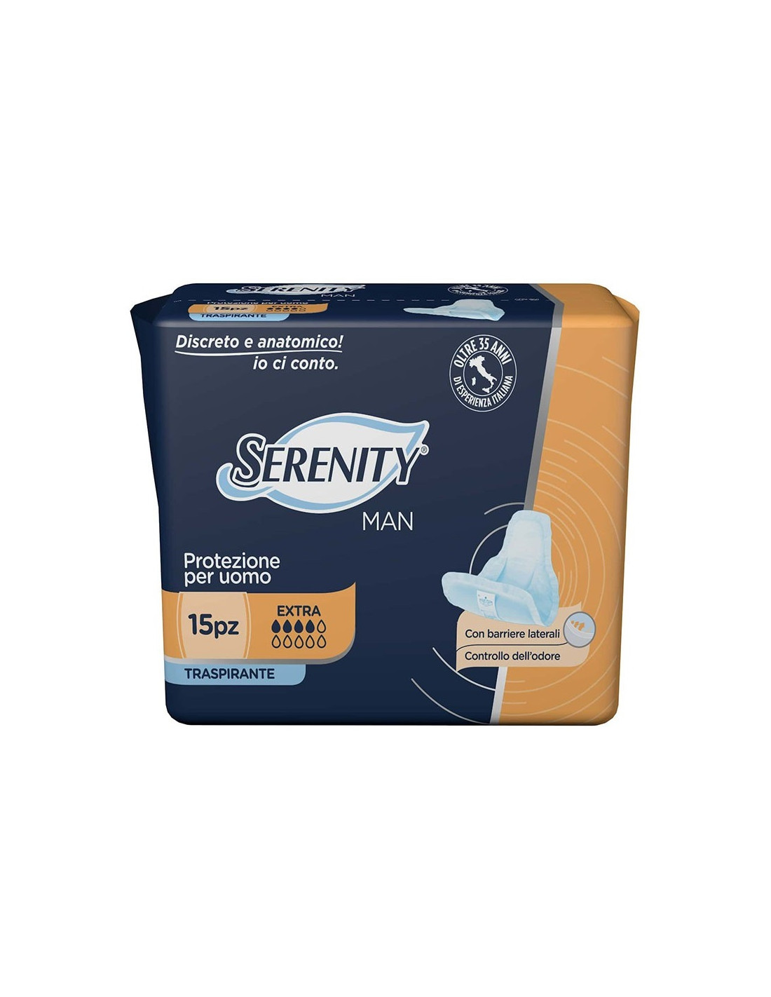 Serenity Man Extra | Assorbenti Maschili | Massimo Comfort E