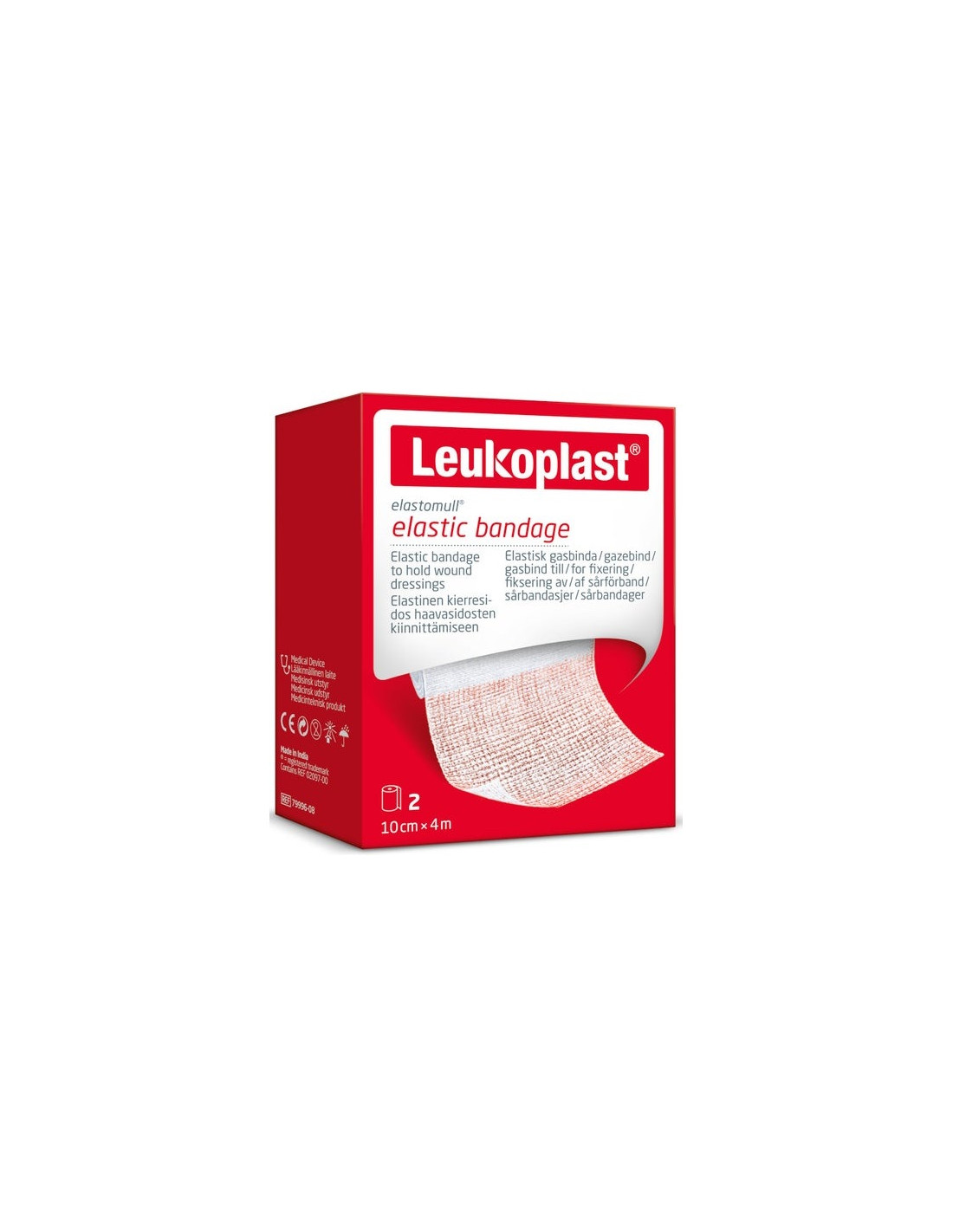 Leukoplast Elastomull Benda Di Fissaggio 4M X 10Cm