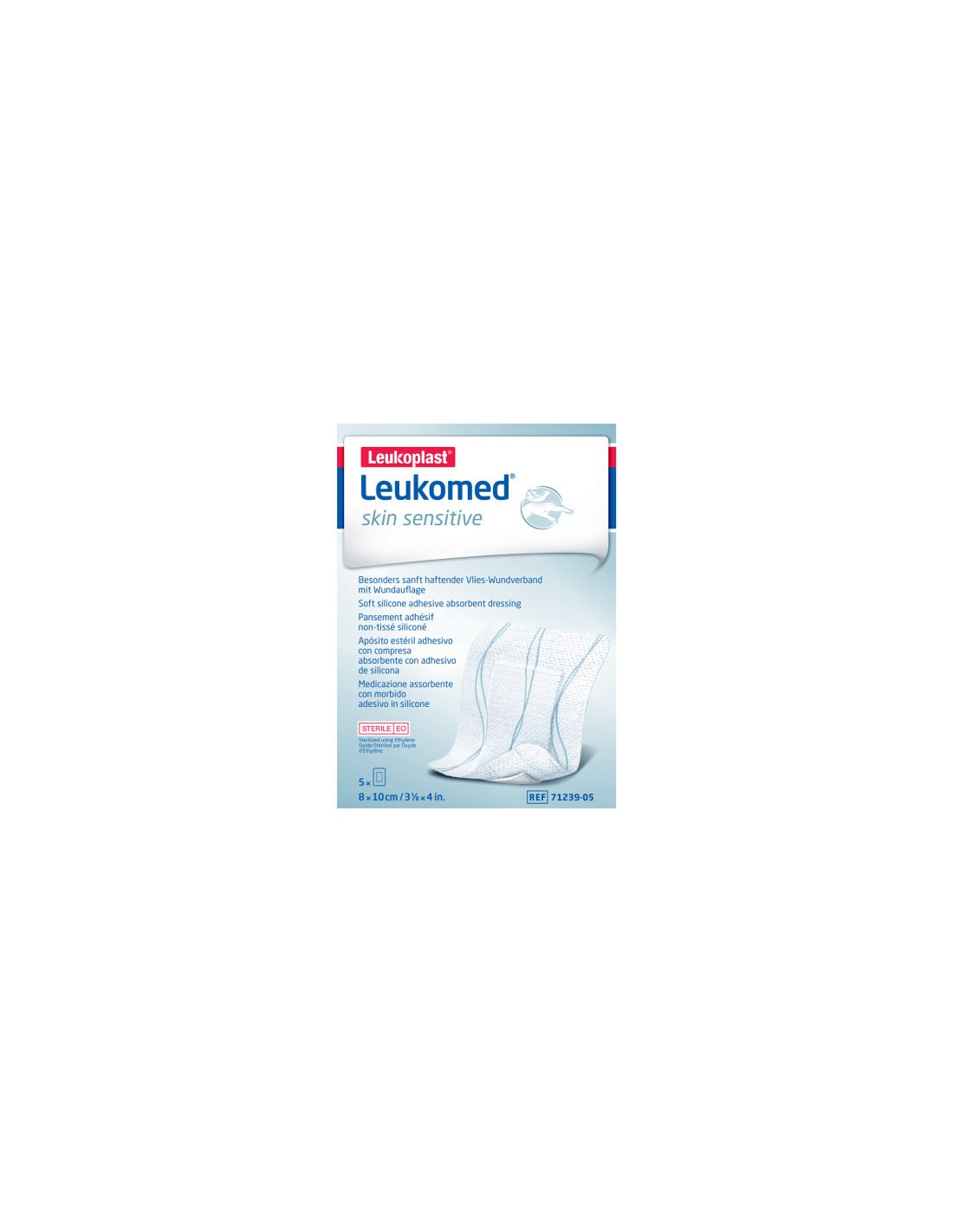 Leukomed Skin Sensitive Medicazione Assorbente 5Pz