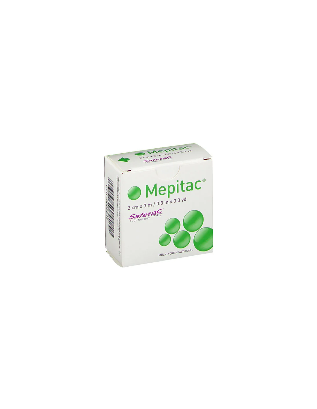 Mepitac Medicazione Di Fissaggio In Silicone Morbido 2Cm X 3M
