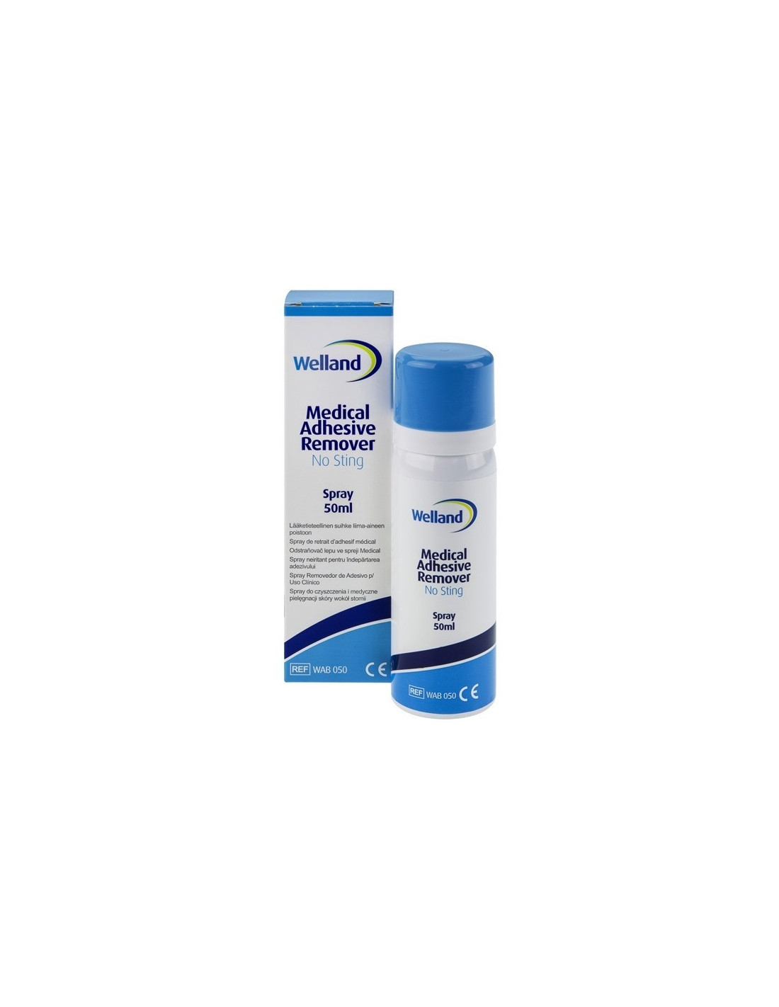 Welland Adhesive Remover Spray Rimozione Adesivi Medicali 50Ml