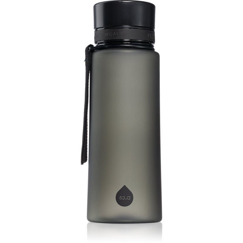 Equa Matte Wasserflasche Farbe Black 600 Ml