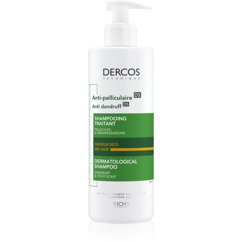 Vichy Dercos Anti-Dandruff Shampoo Gegen Schuppen Für Trockenes Haar 390 Ml