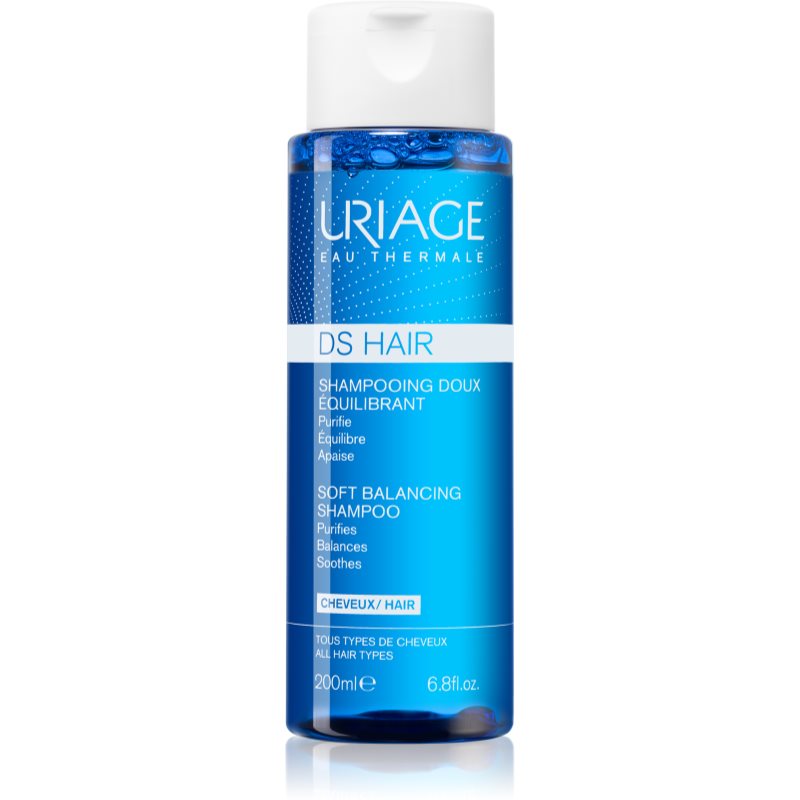 Uriage Ds Hair Soft Balancing Shampoo Das Reinigungsshampoo Für Empfindliche Kopfhaut 200 Ml