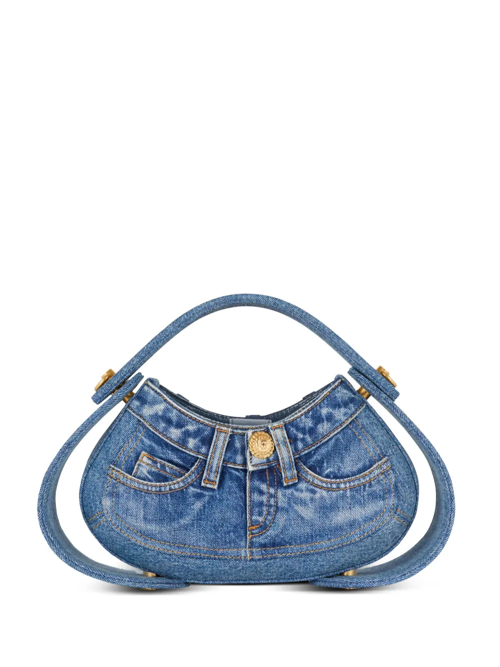 Balmain Borsa a tracolla Jolie Madame - Blu