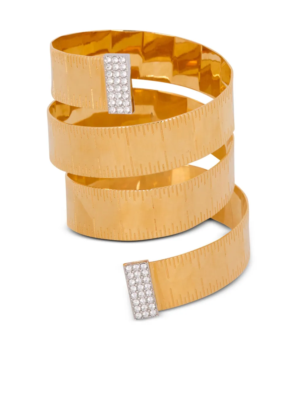 Balmain Bracciale Tape Measure - Oro