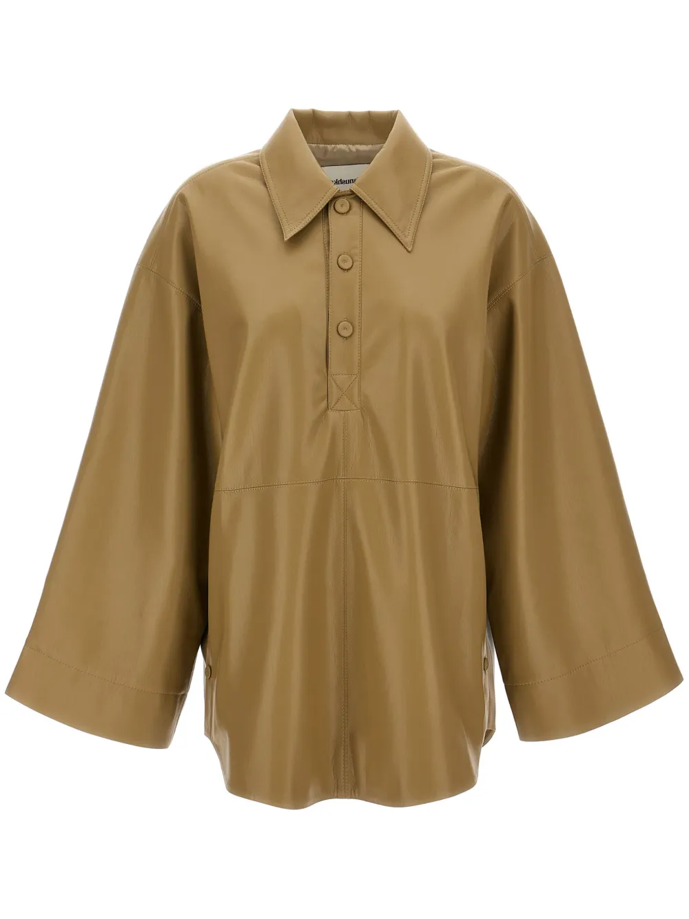 Nanushka Clarice shirt - Verde