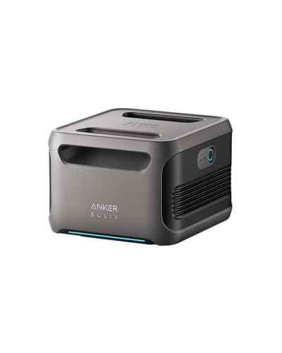 Anker Solix Bp3800 - Batteria Di Espansione Lifepo4 Da 3840 Wh Con Durata Di 10 Anni, Batteria Aggiuntiva Per Anker Solix F3800, Riserva Di Alimentazi