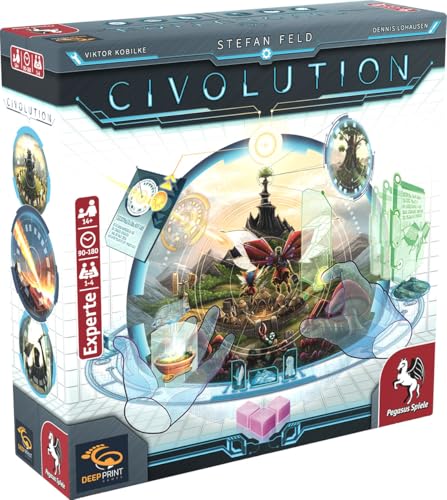 Pegasus Spiele- Civolution (Deep Print Games), 57822G