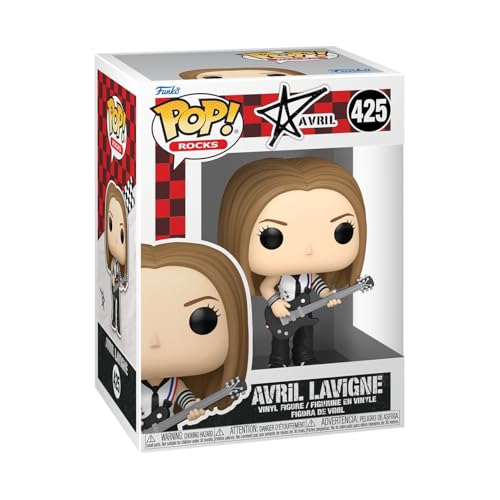 Funko Pop! Rocks: Avril Lavigne - (Complicated) - Figura In Vinile Da Collezione - Idea Regalo - Merchandising Ufficiale - Giocattoli Per Bambini E Ad