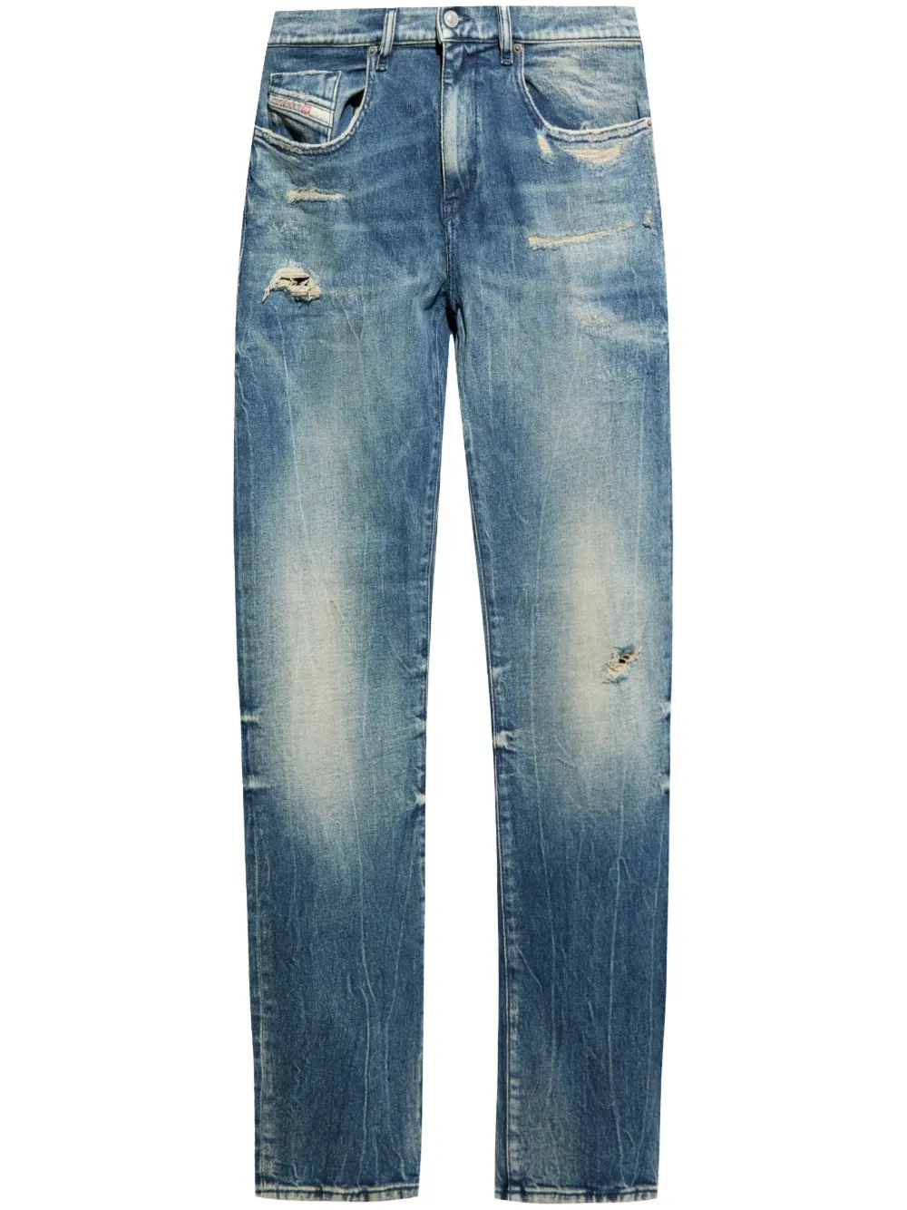 Diesel ripped jeans - Blu