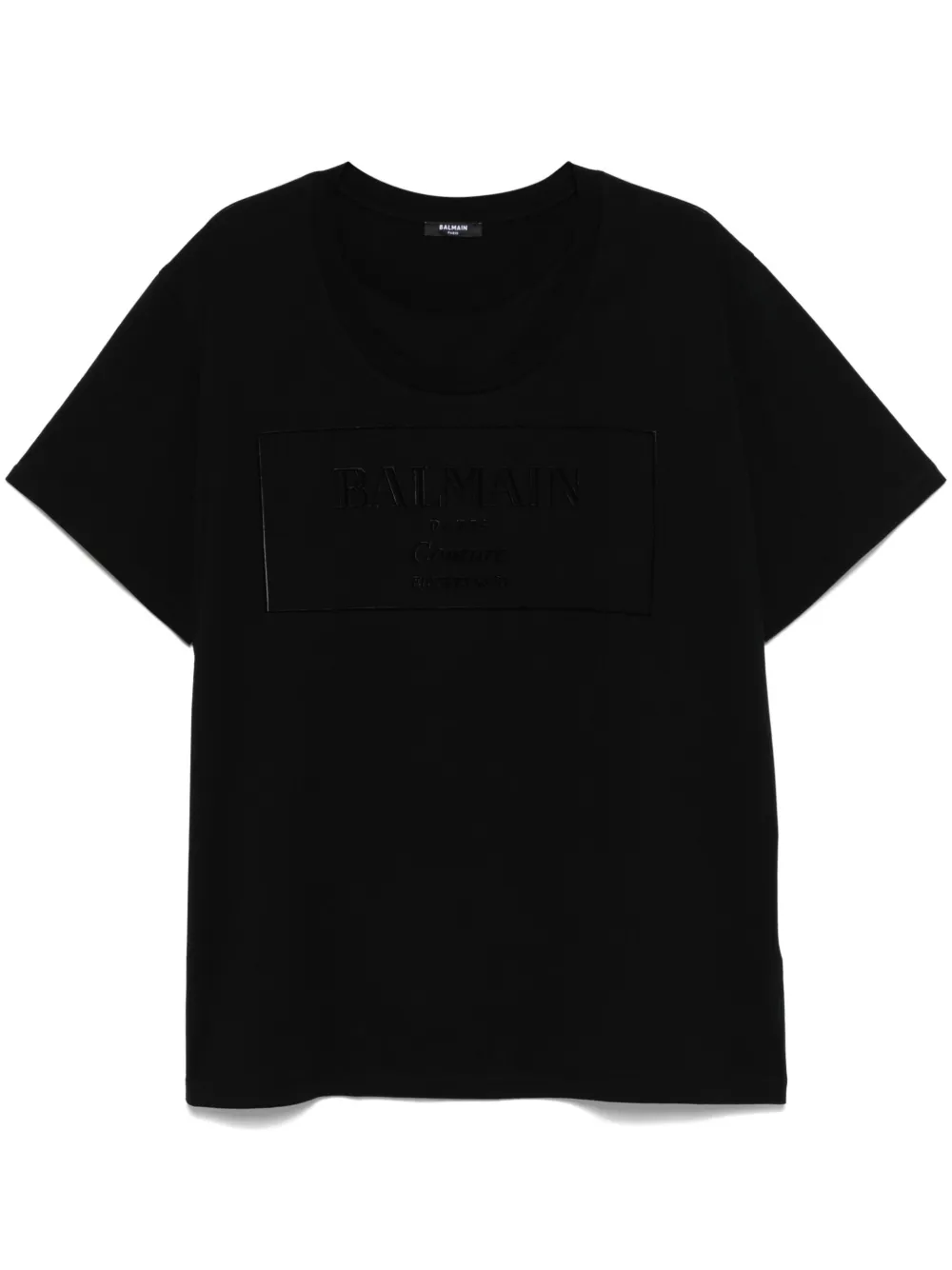 Balmain T-shirt con stampa - Nero