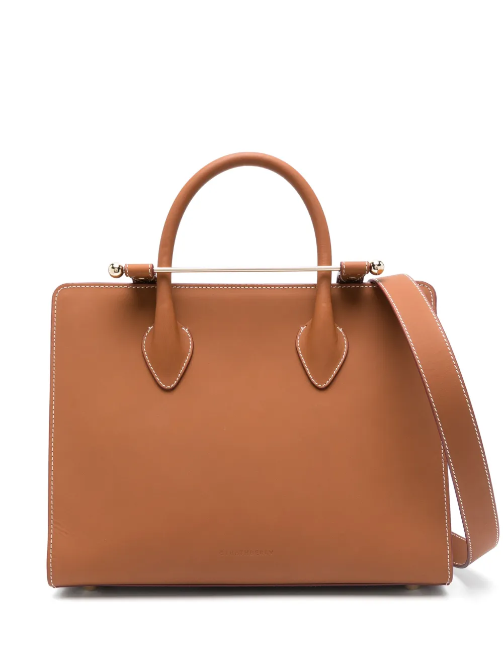 Strathberry Borsa tote Midi - Marrone