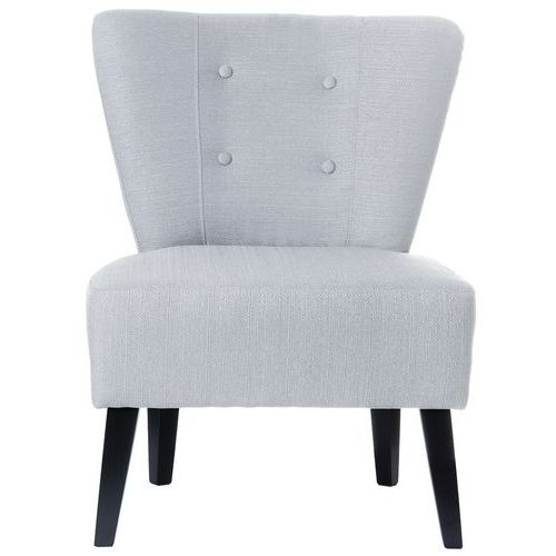 Fauteuils Brighton Pied Noir Assise Grise - Meet By Paperflow