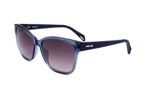 Police Splg44 Sunglasses, 0U11, 56 Unisex