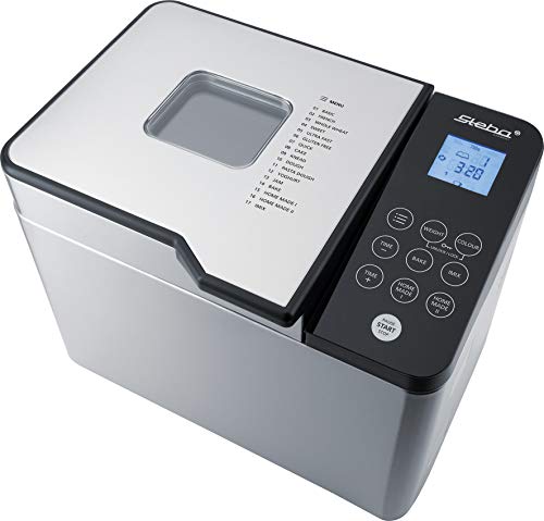 Steba Bm 2 Panificadora 600 W Negro, Acero Inoxidable