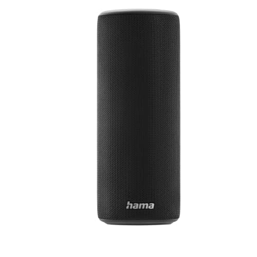 Hama Altoparlante Bluetooth Led 24 W (Scatola Musicale A Led Con 10 Colori Rgb Che Cambiano Colore, Altoparlante Per Cellulare Bluetooth Portatile, Al