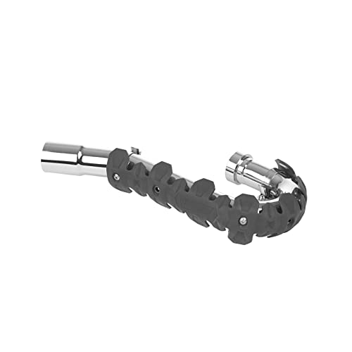 Polisport 8483800006 - Armadillo Head 40Cm Protezione Scarico Universale Per Moto A 4 Tempi Combina Acciaio Inossidabile Ed Elastomero Leggero Resiste