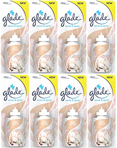 8 Ricariche Glade Sense & Spray (Vaniglia)