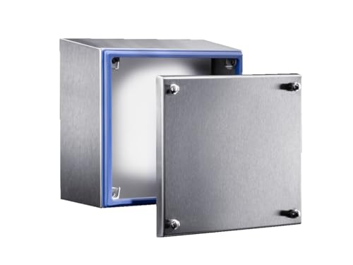 Rittal Hd 1672600 - Alloggiamento Di Installazione 200 X 200 X 120 In Acciaio Inox, 1 Pezzo