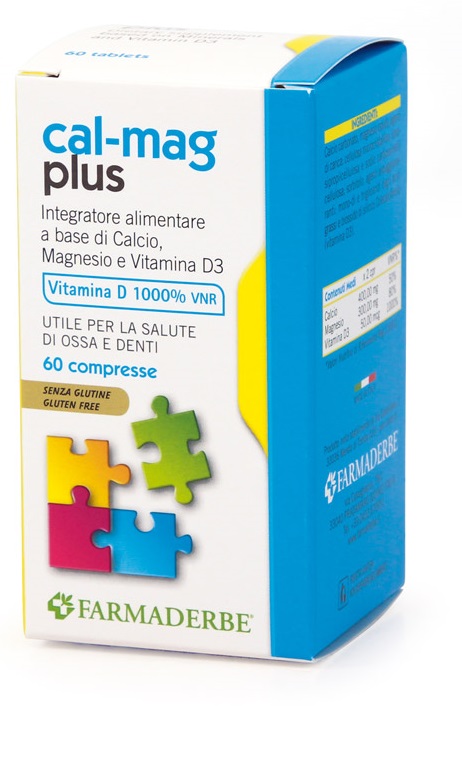 Farmaderbe cal mag plus 60cpr