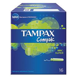Tampax compak regular 16pz