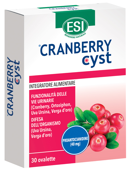 Esi cranberry cyst 30 ovalette