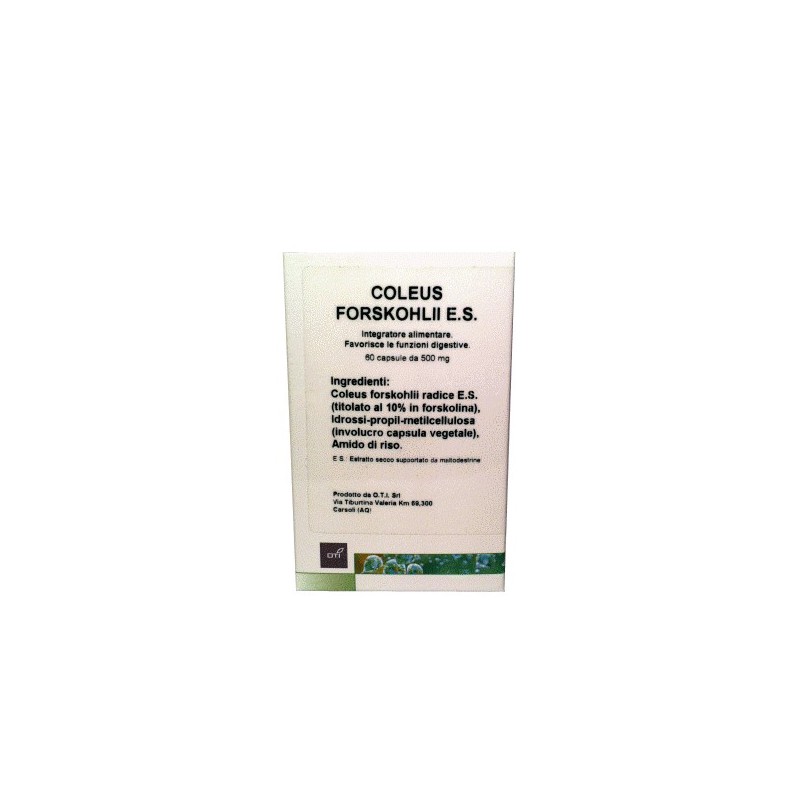 Oti coleus forskohlii es 30cps