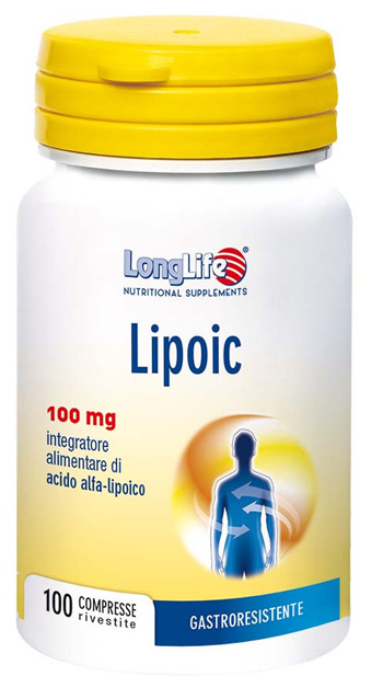 Longlife lipoic 100mg 100cps