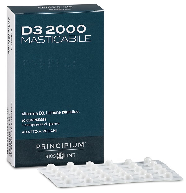 Principium d3 2000 masticabile 60cpr