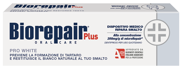 Biorepair plus pro white dentifricio 75ml