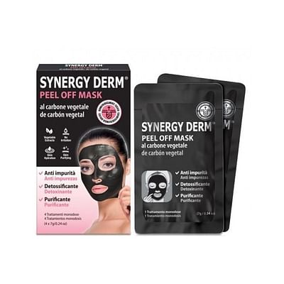 Synergy derm peel off mask 4 trattamenti monodose