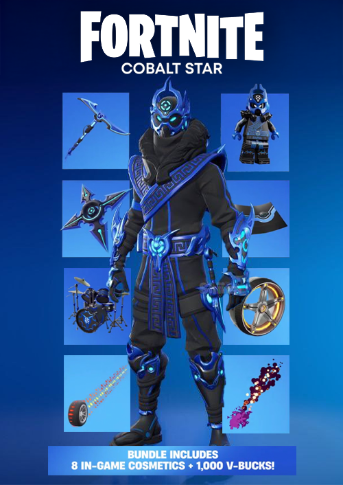 The Fortnite Cobalt Star Bundle Ps5 (Europe & Uk)